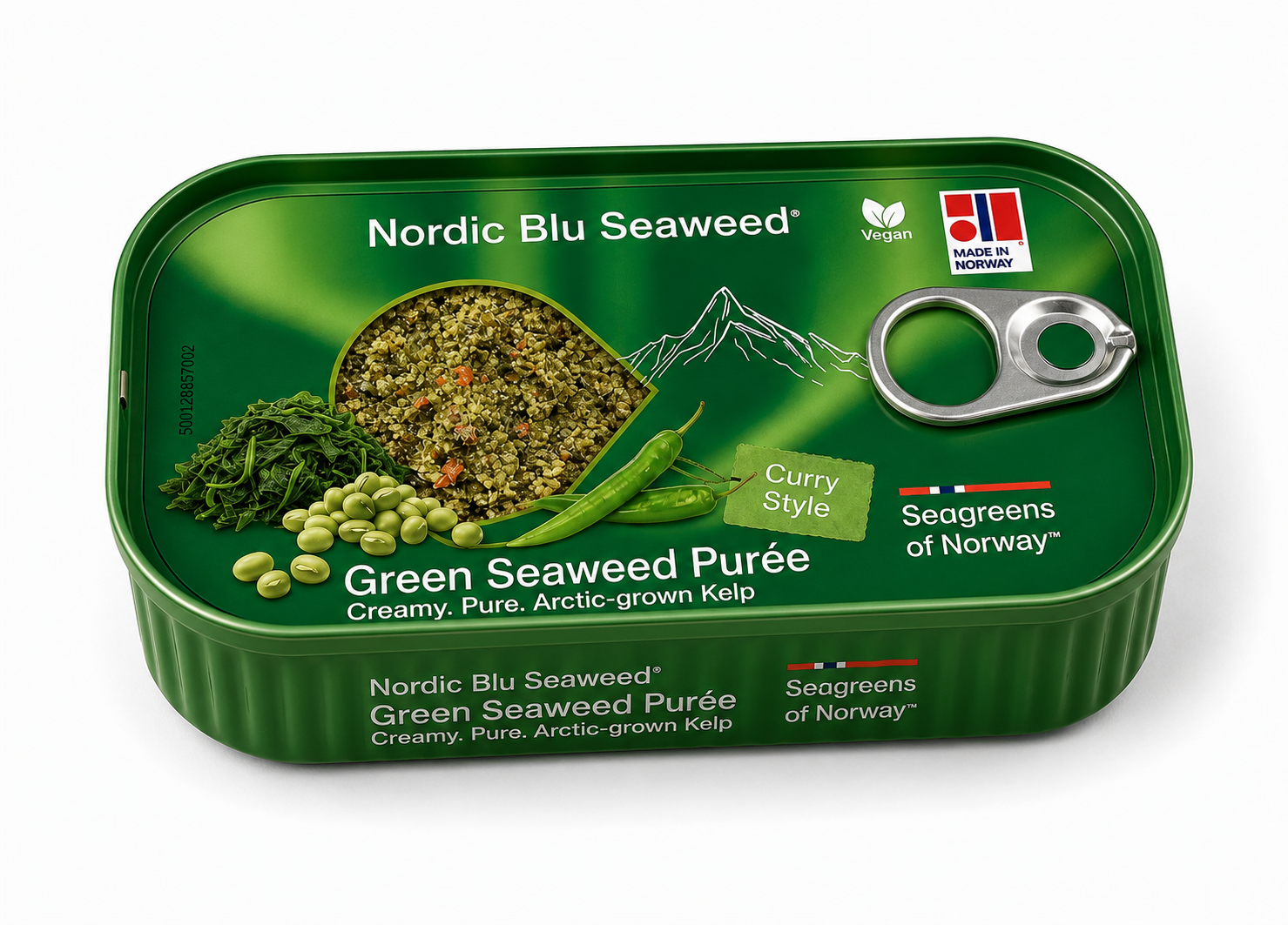 Green Seaweed Purée can, 120 g — Seaweed Society