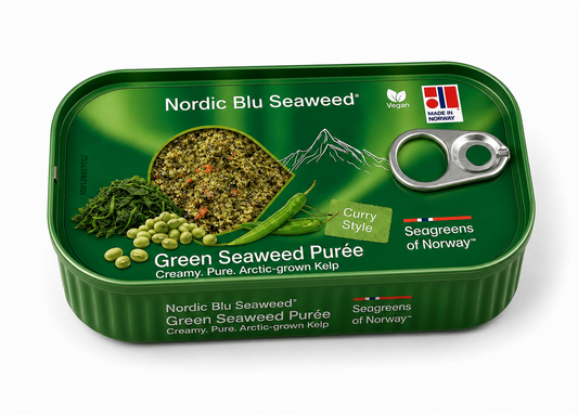 Green Seaweed Purée can, 120 g — Seaweed Society