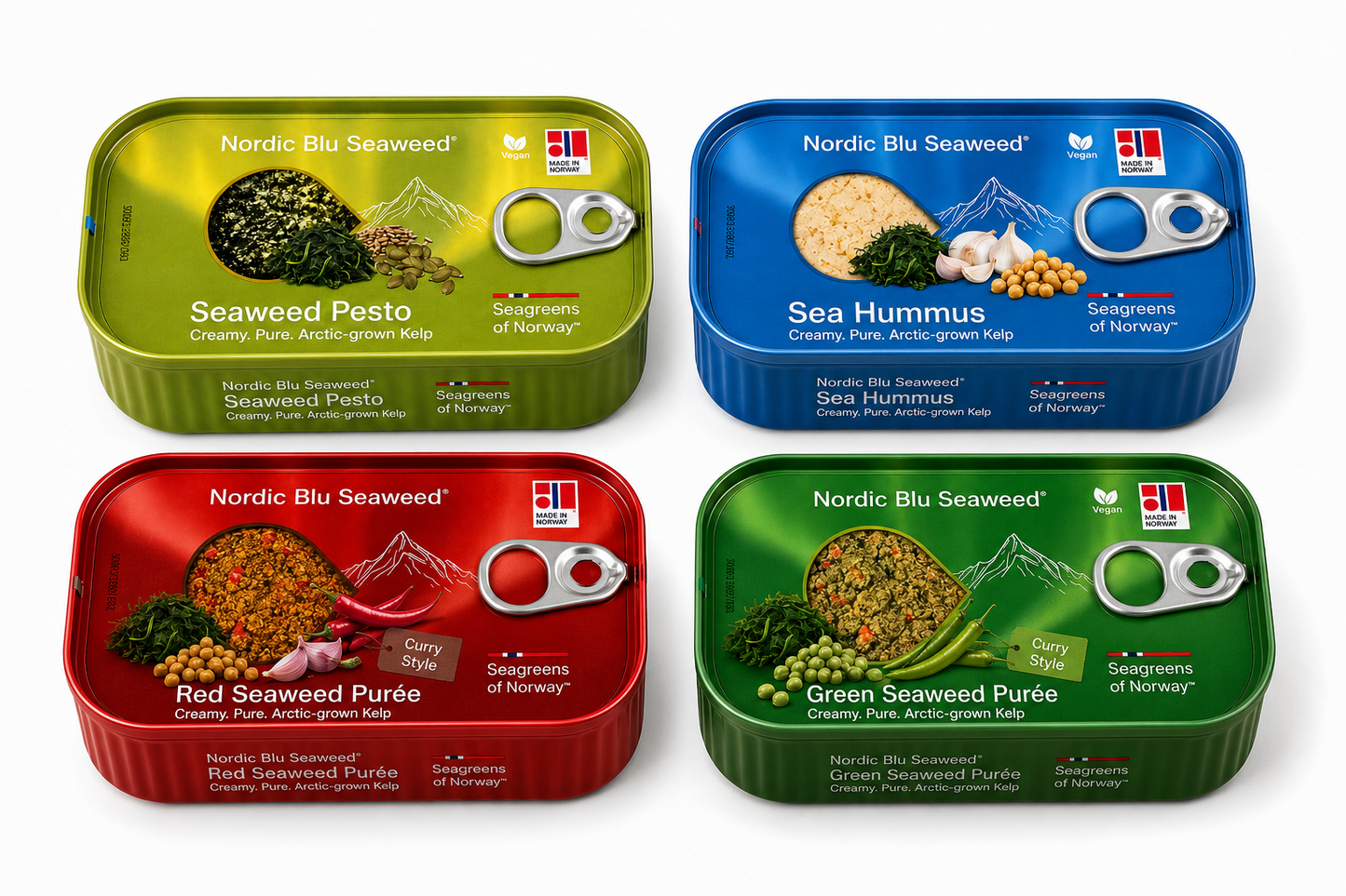 The Taster Pack — all four Seaweed Society cans
